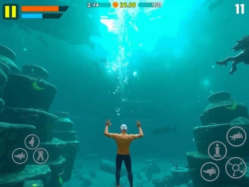 India S Underwater Odyssey gameplay screenshot